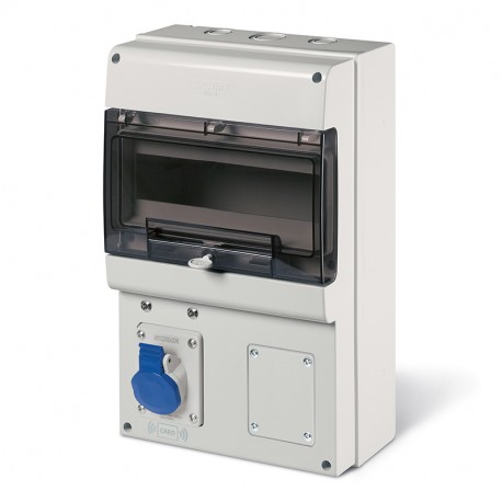 204.UB11R-3A SCAME CENTRALINO 1 PRESA RFID 3A 3,5kW IP44