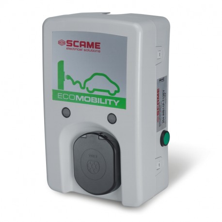 204.WB11L-3C SCAME WALL BOX 1 SOCKET 3C IP54 16A 230V AC
