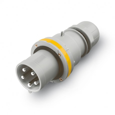 213.6332 SCAME PLUGUE MÓVEL 3P+N+T IP44 63A 4h 100-130V
