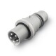 213.63338 SCAME PLUGUE MÓVEL 2P+T IP44 63A 8h 250V