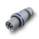 213.6335 SCAME PLUGUE MÓVEL 3P+N+T IP44 63A 9h 208-250V