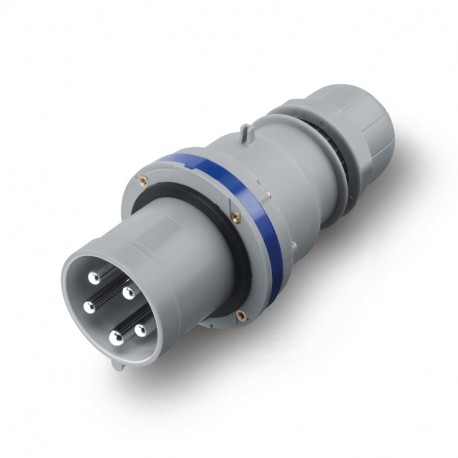 213.6335 SCAME PLUGUE MÓVEL 3P+N+T IP44 63A 9h 208-250V