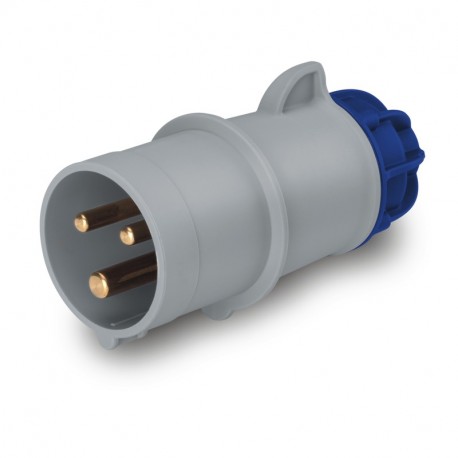 214.1633 SCAME PLUGUE MÓVEL 2P+T IP44 16A 6h 200-250V