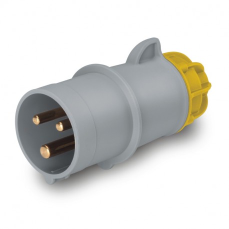 214.3230 SCAME PLUGUE MÓVEL 2P+T IP44 32A 4h 100-130V