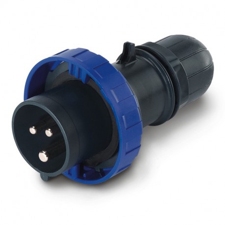 218.1633.KX SCAME STECKER 2P+E IP66/IP67 16A 6h 200-250V AC