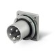 243.63967 SCAME BASE EMPOTRABLE 63A 3P+T 5h IP44/IP54