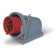 245.3297-7 SCAME BASE CONNECTORA MURAL 32A 6P+T 6h