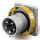 248.6392 SCAME BASE CONECTORA 3P+N+T IP66/IP67 63A 4h