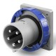 248.6395 SCAME BASE CONECTORA 3P+N+T IP66/IP67 63A 9h