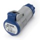 314.1643 SCAME КОННЕКТОР 2P+E IP44 16A 6h 200-250V