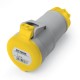 314.3240 SCAME PRESA MOBILE 2P+T IP44 32A 4h 100-130V