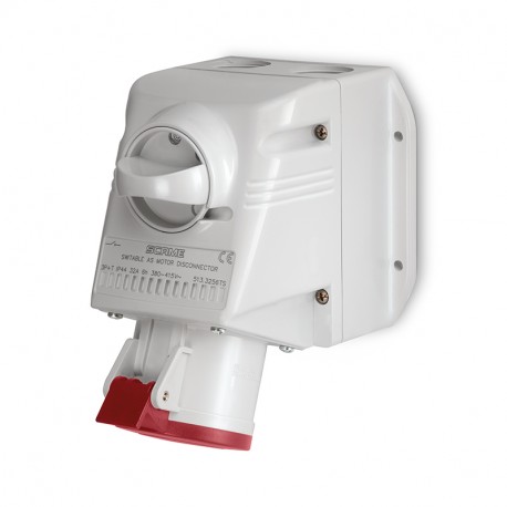 513.3256TS.A SCAME SURF.MNT.SOCKET 3P+E IP44 32A 6h