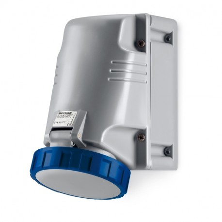 518.6353T SCAME SURF.MNT.SOCKET 2P+E IP66/IP67 63A 6h