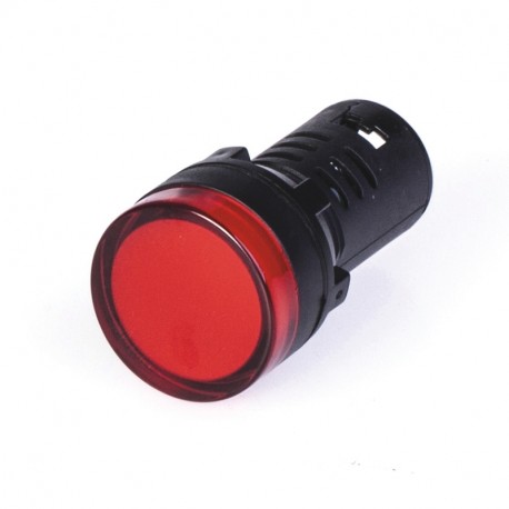590.PLML1L220 SCAME SPIA LUMINOSA d22 220V LED ROSSO