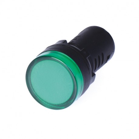 590.PLML2L220 SCAME PILOT-LAMPE Ø22mm 220V LED GRÜN