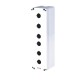 590.PR06K SCAME CONTENEDOR 6 HUECOS IP65