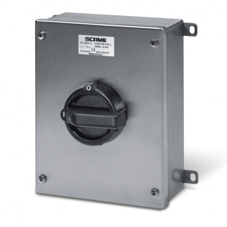 590.SGE10006 SCAME INT. DE MANOBRA/ SECCIONADOR 100A 6P