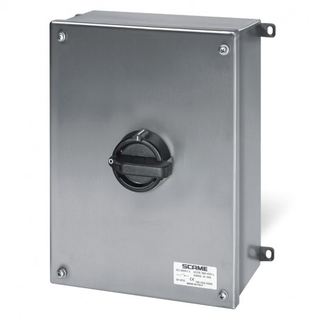 590.SGE16006 SCAME РАЗЪЕДИНИТЕЛЬ 160A 6P IP65 306x226x115mm