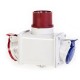 600.1629 SCAME ADATTATORE 2 USCITE 3P+N 380V IP44