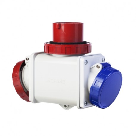 601.1629 SCAME ADATTATORE 2 USCITE 3P+N 380V IP66