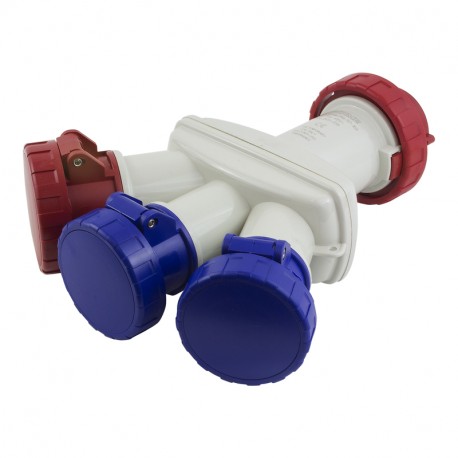 606.3505-059 SCAME ADAPTATEUR MULTIPLE 16A IP66 400V