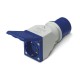 610.381 SCAME ADAPTATEUR SIMPLE 16A IP20 250V