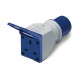 610.392 SCAME ONE-WAY-ADAPTER 16A IP20 250V AC