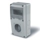 633.1013 SCAME MODULAR ENCLOSURE 6 DIN 1x16/32A