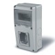 633.1014 SCAME CAIXA MODULAR 6 DIN 1x63A
