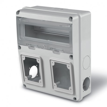 633.2022 SCAME QUADRO ENERBOX 11 DIN 2x63A