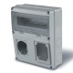 633.2026 SCAME MODULAR ENCLOSURE 11 DIN 1x16/32A-1x63A