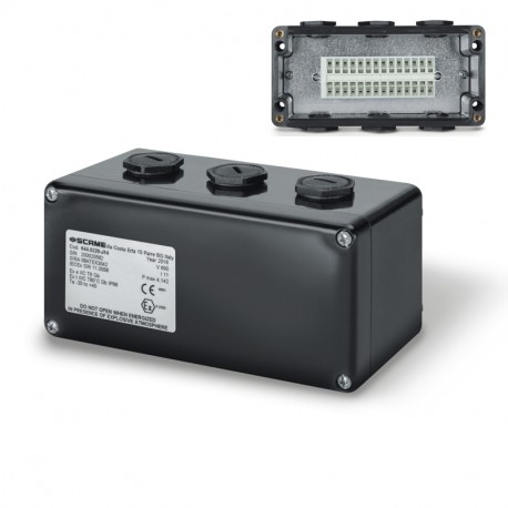 644.0220-J14 SCAME EX ENCLOSURE 160x75x75 14WAGO