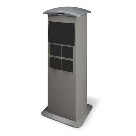 659.DA5041-00 SCAME EMPTY PILLAR DOMINO METAL IP66