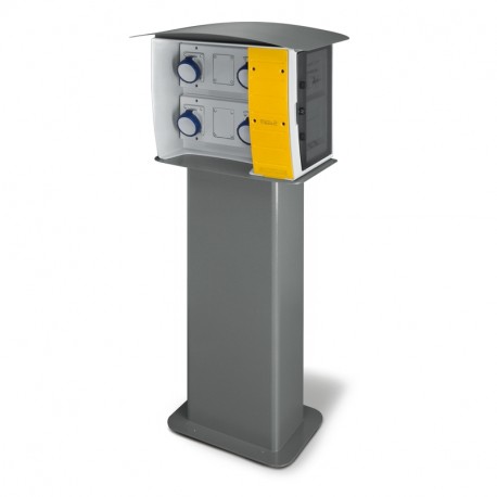 659.MA5221-01 SCAME TORRETA MBOX2-OMNIA MET. IP66 6A 400V AC