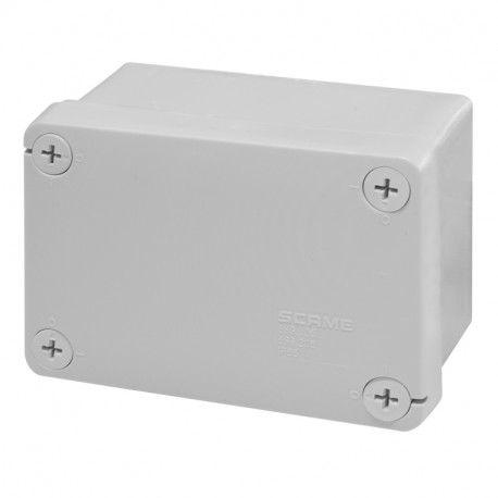 689.205 SCAME JUNCTION BOX IP55 GW 650°C 120x80x50mm