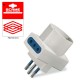 999.12557T SCAME ADAT.BLUELINE P30+2PR.2P+T 10A