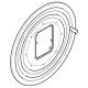 SC92094 SCAME PLATEAU POUR 1 PRISE QUADRA
