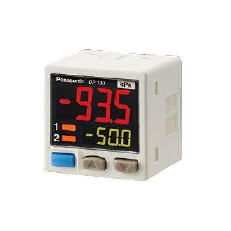 DP-101ZL3-M-P-C PANASONIC Sensor de pressão, -1 para 1bar, IO Link, conector de pressão curto M5 rosca fêmea..