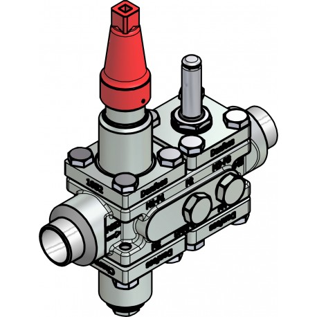 027L3364 DANFOSS REFRIGERATION Valve Station ICF 20-4-90