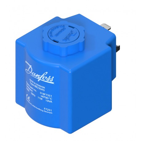 BB024C 042N7427 DANFOSS CONTROLES INDUSTRIALES BOBINA 24V 50/60HZ 10W DIN pala + pack