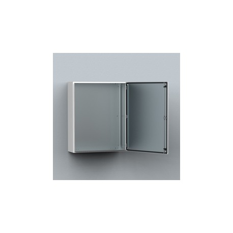 MASE0406021R5 nVent HOFFMAN Parete EMC, 400x400x210, custodia compatta, 1-porta, con MP, acciaio dolce, IP66