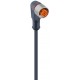 CONB13NF-A15 CARLO GAVAZZI System: Connection cable, Connection: M12, Wire: 3-wire, Function: Female, socket..