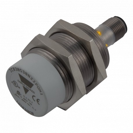 ICB30S30N22NOM1 CARLO GAVAZZI Output function: NO, Mounting: Non Flush, Housing: M30, Sensing range: 15 to 3..