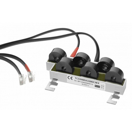 TCD06BX32200CMX CARLO GAVAZZI Primary current: 0...50A , Primary type: 6x solid core, Secondary current: For..