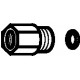 ACCESORIO 017-421966 DANFOSS CONTROLES INDUSTRIALES RIDUZ.3/8 "GAS-F X 1/2" GAS-M