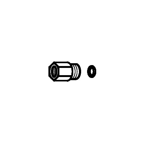 ACCESORIO 017-421966 DANFOSS CONTROLES INDUSTRIALES RIDUZ.3/8 "GAS-F X 1/2" GAS-M
