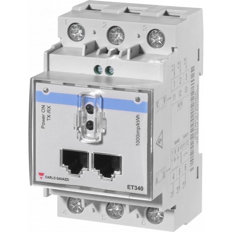 ET340DINAV23XS1X CARLO GAVAZZI Function: Transducers, Mounting: DIN Rail, Power supply: Self power supply, I..