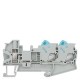 8WH3103-2DF00 SIEMENS HYBRID FEED-THROUGH TERMINAL, 3 CONNECT. POINTS, WITH QUICK AND SCREW CONNECTION, SECT..
