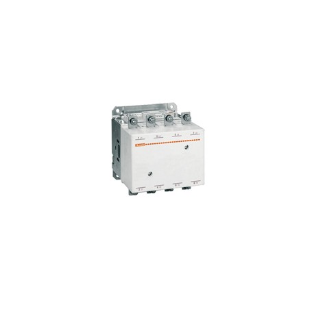 11B250400060 B250400060 LOVATO FOUR-POLE CONTACTOR, IEC OPERATING CURRENT ITH (AC1) 350A, AC/DC COIL, 60VAC/..