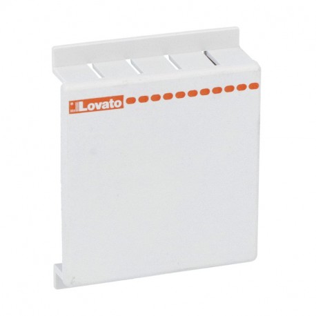 11BGX8000 BGX8000 LOVATO Tapa modular IP20 para BG.. Montaje Frontal